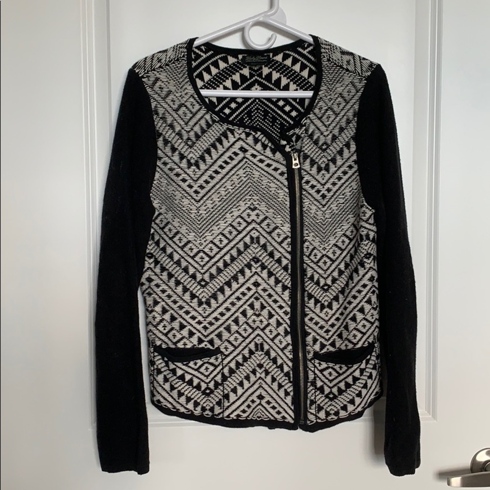 Lucky Brand Large Vintage Asymmetric Sweater